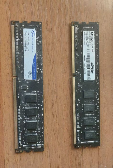 2 озу пам'яті ddr 3 4gb