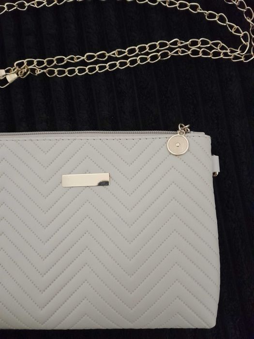 Conjunto sandálias+bolsa bege