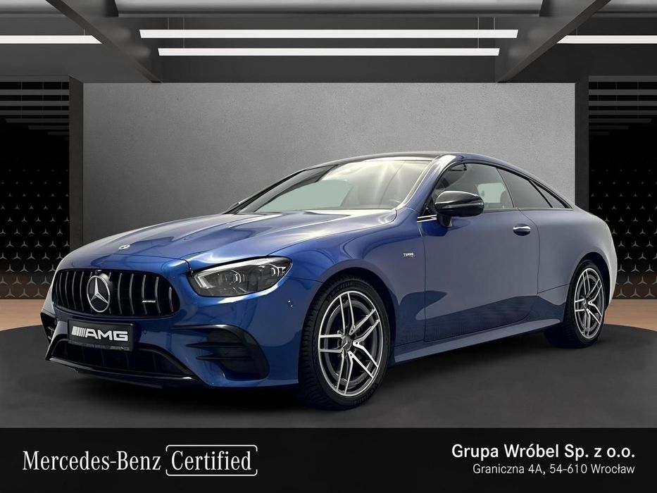 Mercedes-Benz Klasa E FV23, AMG-Line, Night, Burmester, Kamera360, Airmatic DC