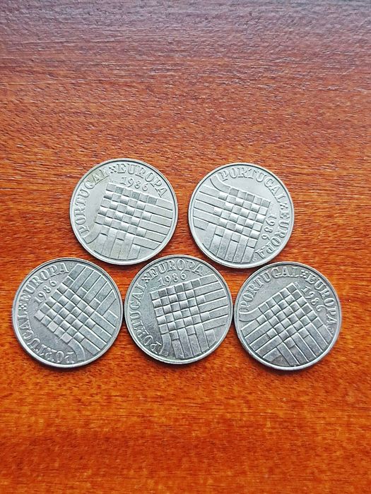 5 Moedas de Portugal
