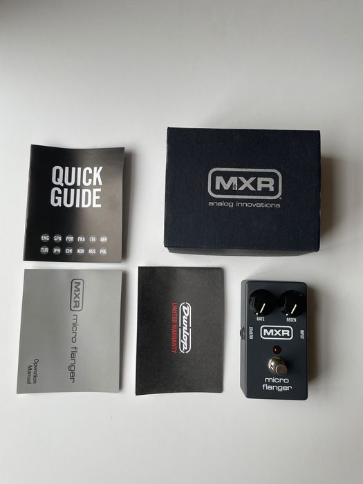 Pedais de Guitarra: Mythos, MXR