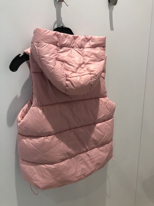 Krótki bezrękawnik 4f różowy damski S