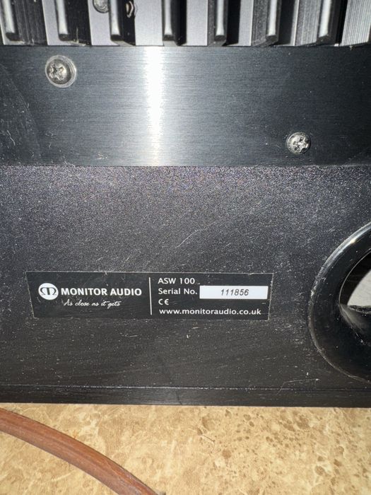 Monitor Audio Silver S6 ,сабвуфер ASW-100 (Англия)