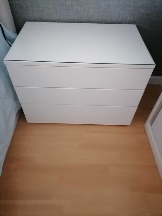 Conjunto cómoda e mesinhas sistema touch Novas