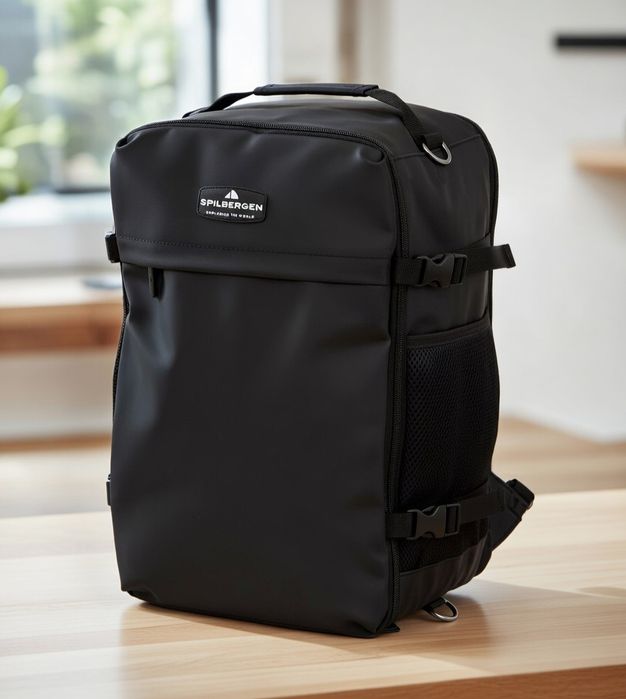 Torba Podróżna Czarna Szara Wytrzymała Pojemna  Duża NOWA