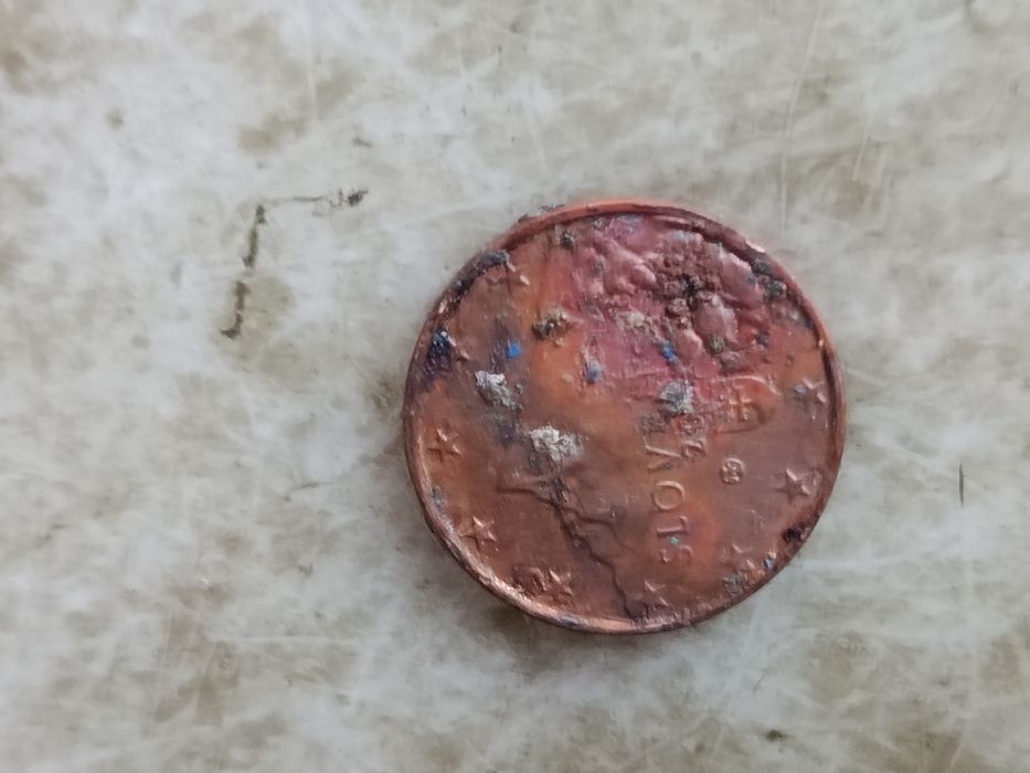 Moeda Slovenko 1 cent euro