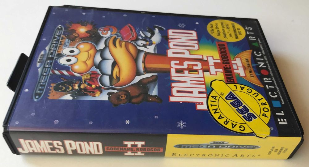 Jogo SEGA Megadrive "James Pond II: Codename Robocod" Original / 1991