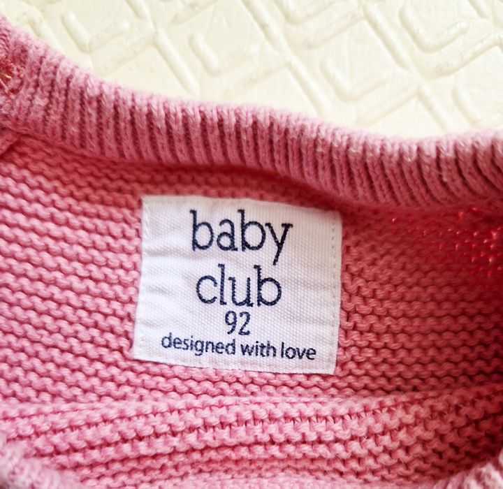 Светр Beby Club 18-24 м 1,5-2 р дівчинка кофта батнік реглан світшот