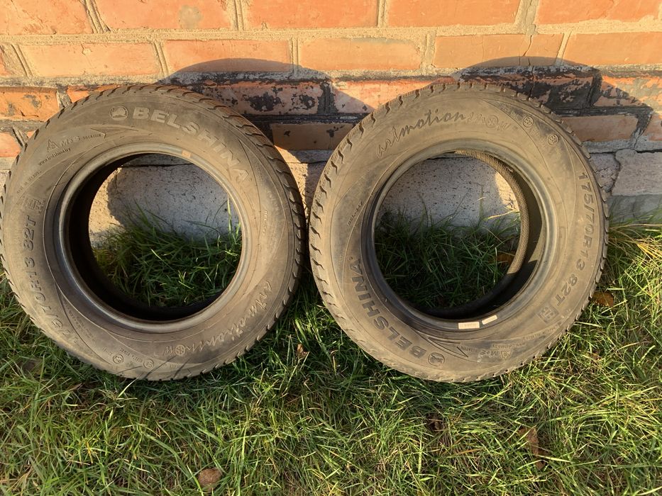 Белшина BEL-347 БЕЛ 347 резина 175 70 R13 зима пара поштучно хор сост