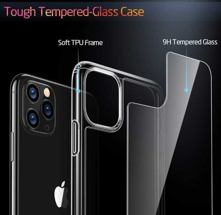 ESR iPhone 11 Pro etui PANCERNE 5.8 '' 9H slim
