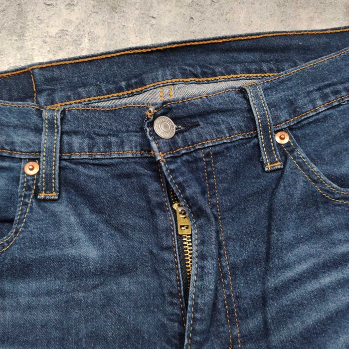 MĘSKIE Spodnie Classic Eleganckie Slim Jeans Denim Levis PREMIUM 512