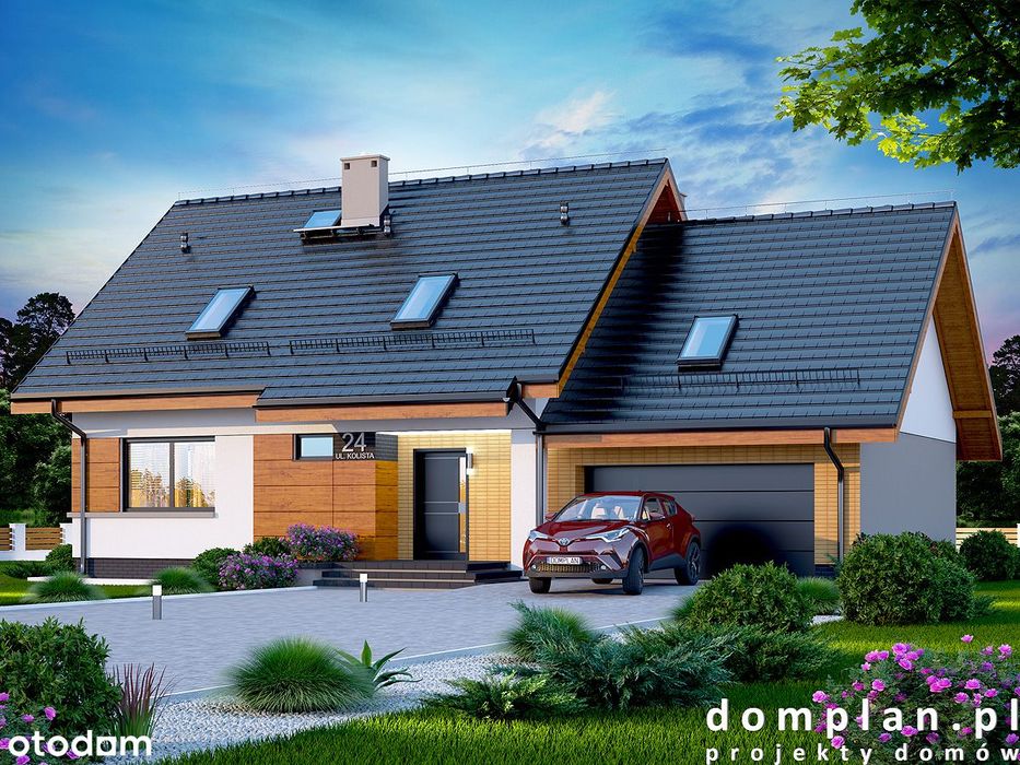 Dom wolnostojący 174m2 Stare Bielice stan surowy zamknięty + więcej