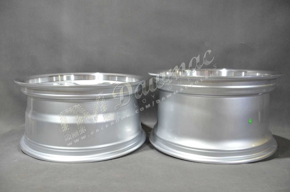 PROMOCJA! Felgi aluminiowe DMC06 17″ 8J ET18 + 9J ET25 5×120 Silver Machine Lip Styling 37 BMW 5 E34, E39, E60 BMW 7 E32, E38, E65