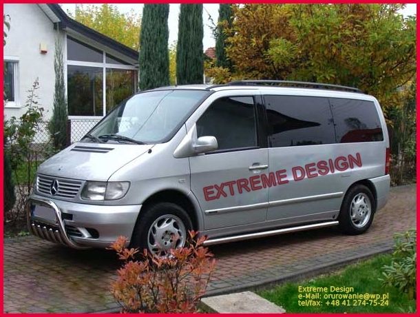 Orurowanie orurowania mercedes sprinter vito gl ml