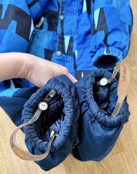 Дитячий зимовий суцільний комбінезон для хлопчика Reima 98