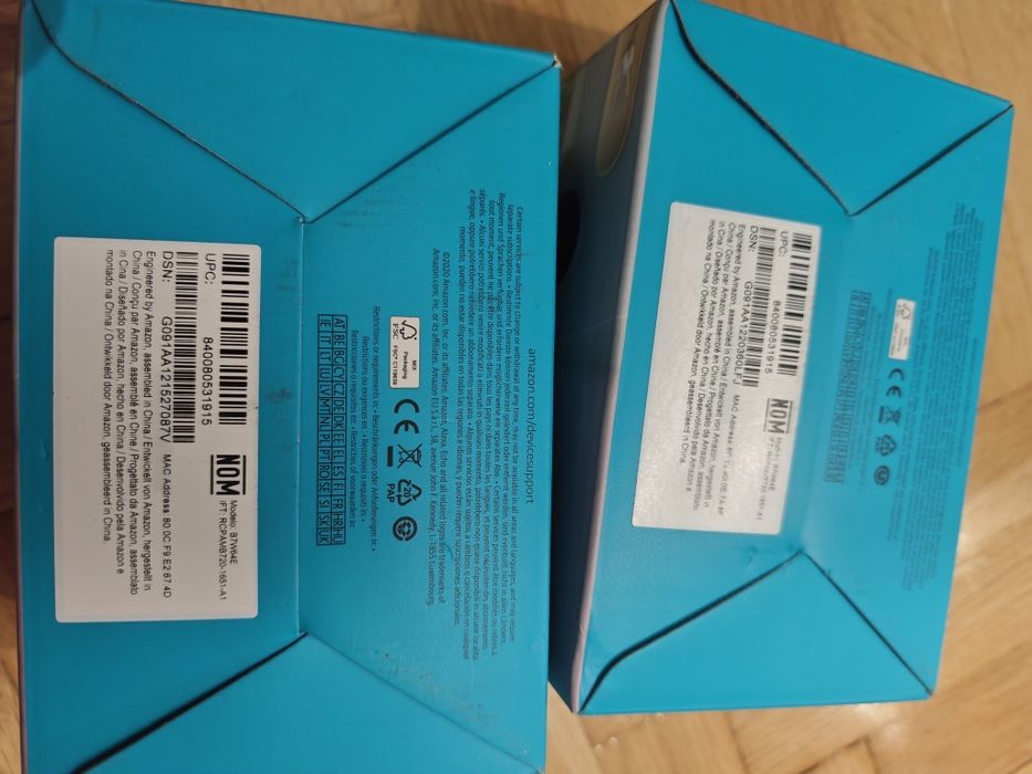 Amazon Echo Dot 4 - komplet 2 sztuki