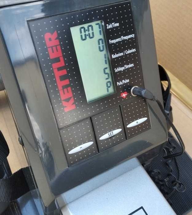 Ergometr wioślarski Kettler Coach wioślarz magnetyczny wiosła