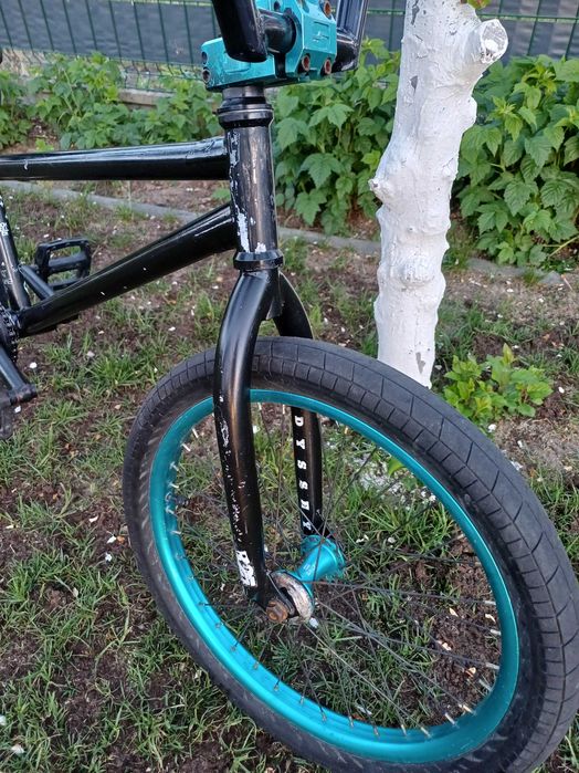 Rower bmx na topowych częściach