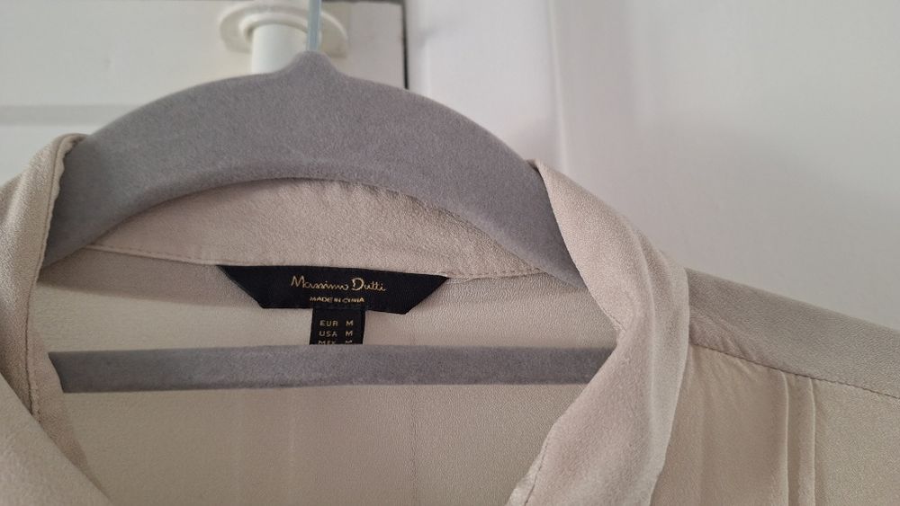 Camisa em seda e viscose massimo dutti M