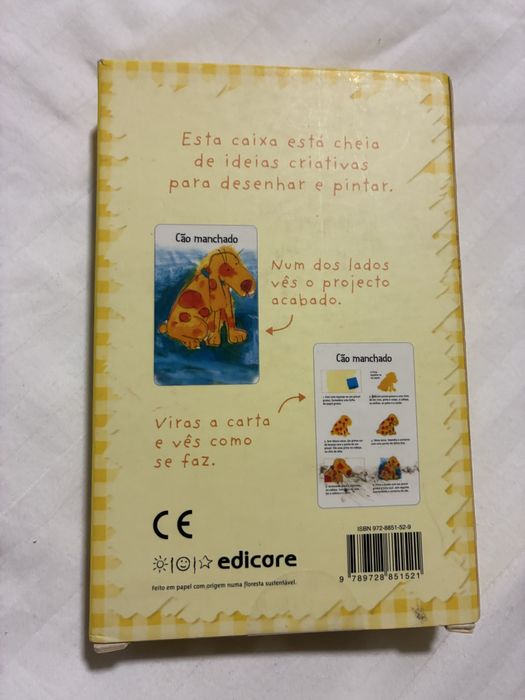 50 Coisas para Desenhar e Pintar – Cartas de Atividades | Muito bom estado
