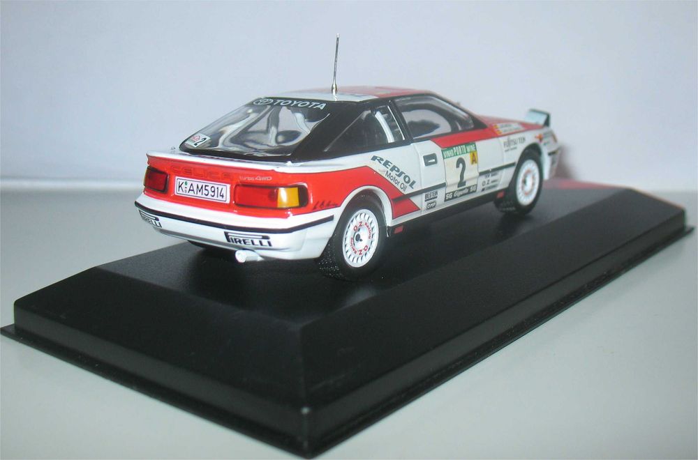Altaya/Ixo - Toyota Celica GT-4 - Vencedor Rally de Portugal 1991 - Carlos Sainz