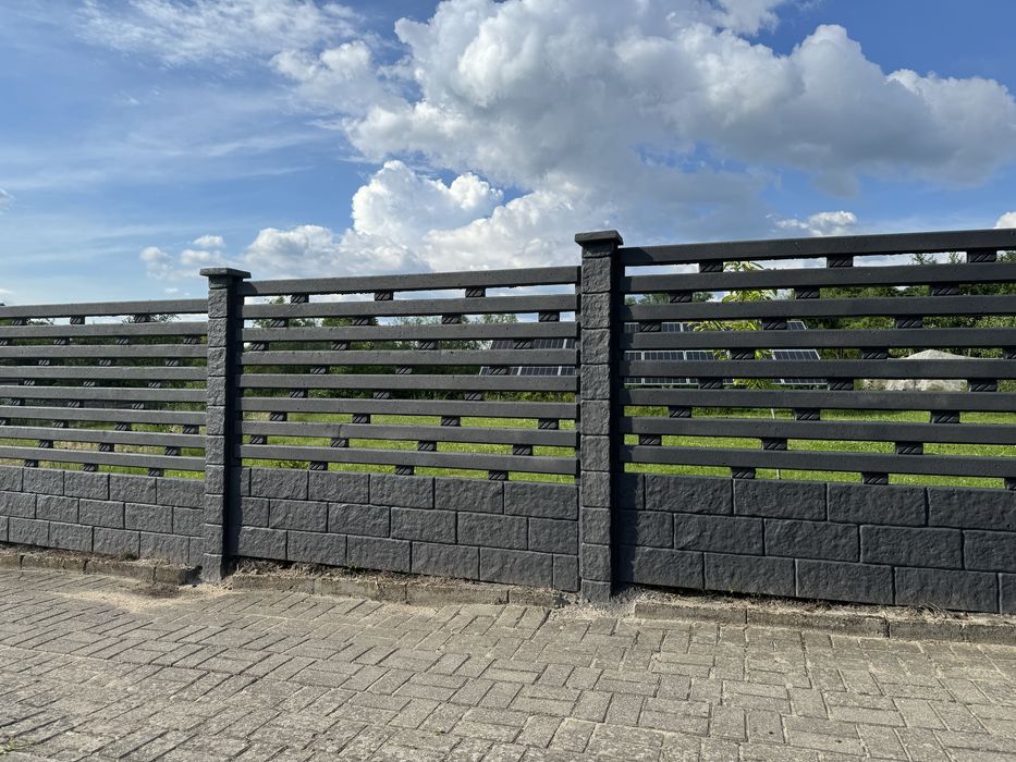 Ogrodzenia Betonowe dwustronne