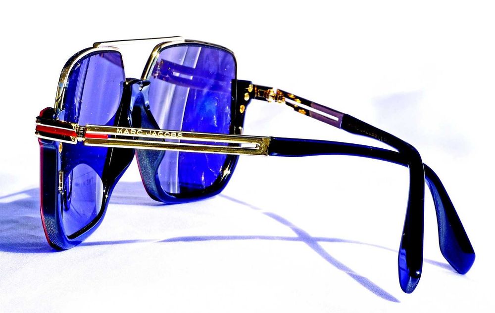 Okulary Marc Jacobs Marc Jacobs MARC 413S 0A4K1 czarny złoty burgund