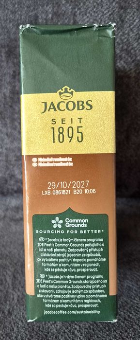 Kawa mielona Jacobs Velvet Crema 250 g