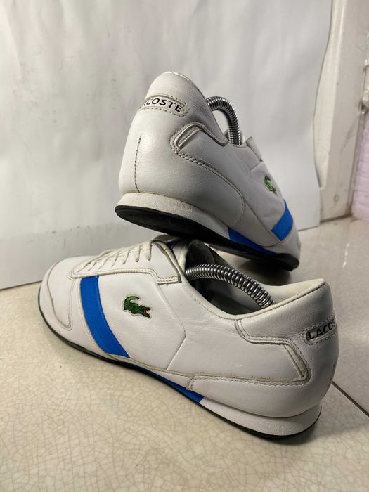 lacoste sport кожаные мужские кроссовки 43 р 27,5см оригинал