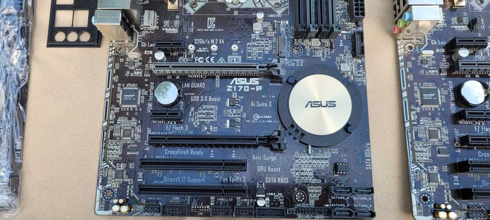 TOP LGA 1151 Intel 6-7 gen ASUS Z170-P 4 slots DDR4 M2 slot ATX Z170 опційно + I5 6500 BOX