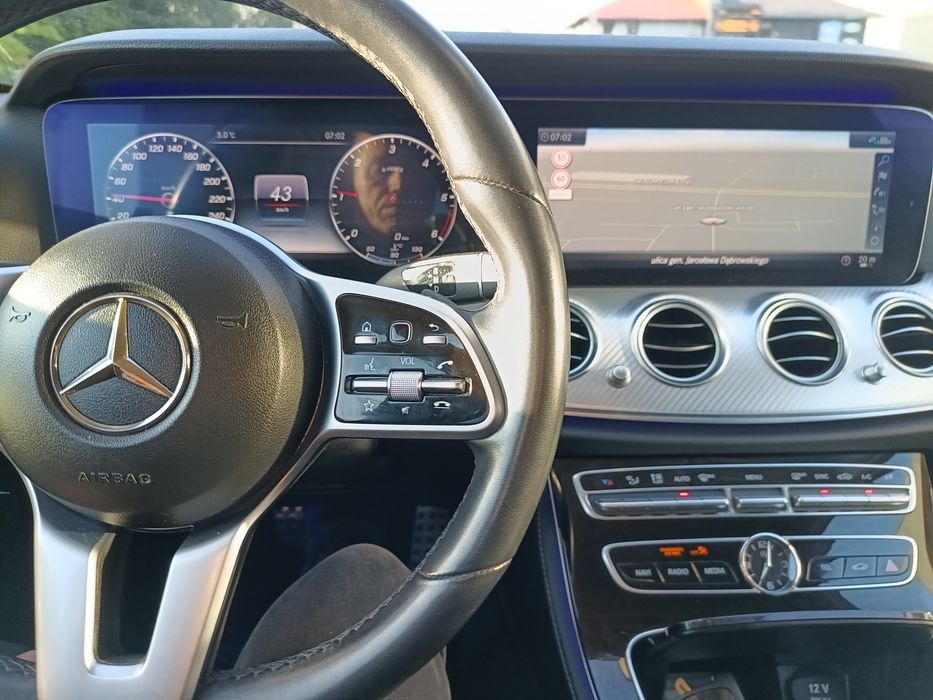 Merc E 200d prywatnie