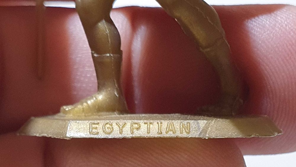 Raro Brinde ~ "EGYPTIAN - Guerreiros do Mundo" ~ Cereais Kellogg's Anos 70