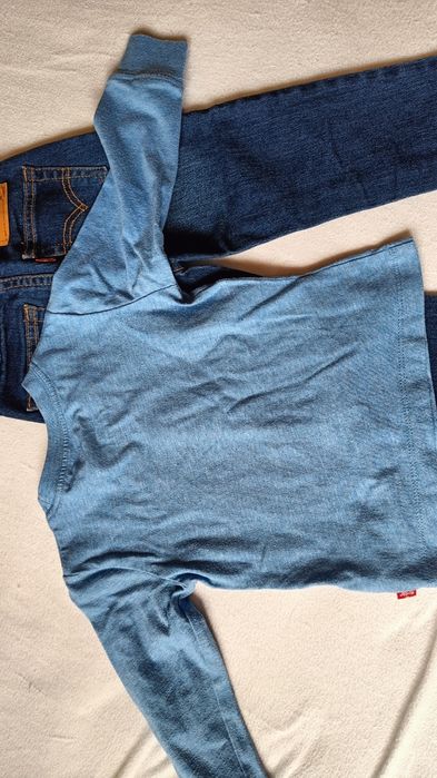Zestaw dla chłopca Levi's - spodnie i bluzka, r 86