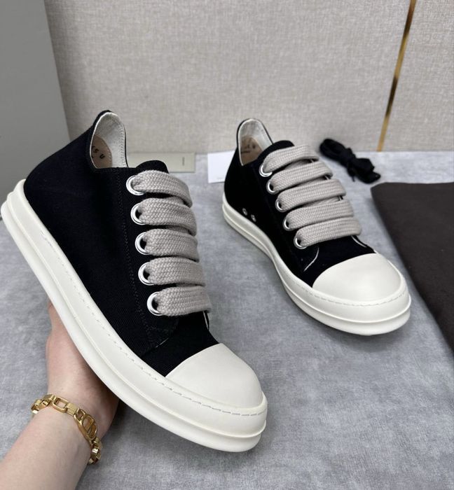 Кеди Rick Owens Ramones Jumbo Low/DRKSHDW/size 37-45/якість 1:1
