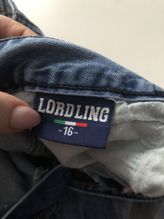 Krótkie, męskie spodnie jeansowe, rozmiar S