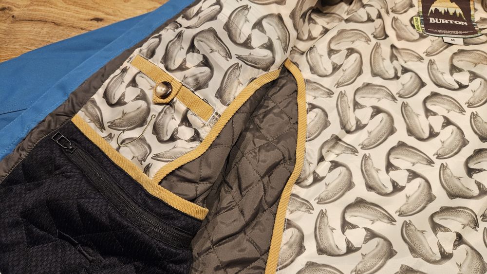 Kurtka snowboardowa męska Burton FOLSOM JK GLACIER BLUE/KEEF