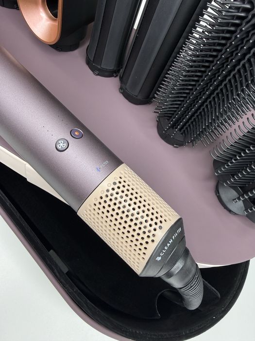 Стайлер Dyson Airwrap co-anda 2x Jasper Plum з кейсом | мультистайлер