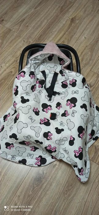 Nowy ocieplacz otulacz śpiworek rożek do fotelika nosidełka