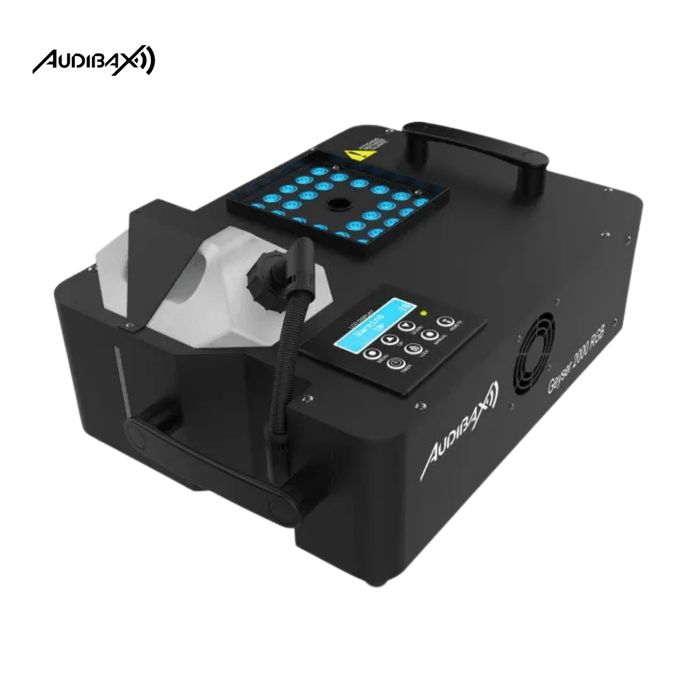 Audibax Smoke Geyser 2000 RGB 2000W Máquina de fumo profissional