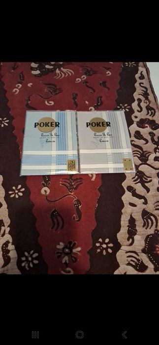 Lenços de bolso Poker luxo