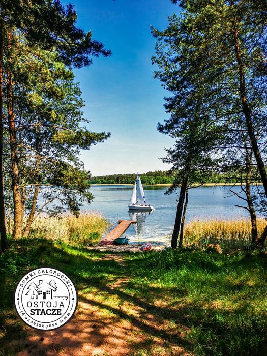 Mazury Bania dom lodka love domek nad jeziorem romantyczny weekend sup