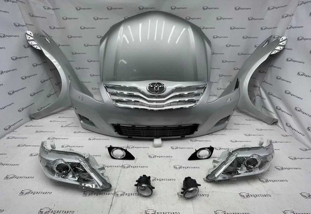 Бампер Тойота Камри 40 Окрашенный в цвет авто