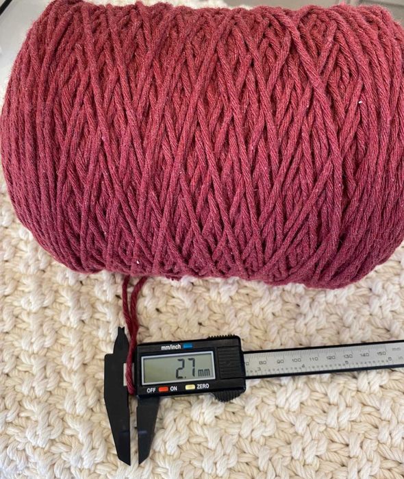 Barbante - Fio para macramé, tricot ou crochet