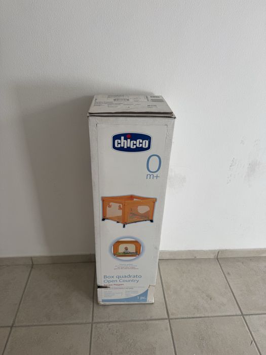 Parque quadrado da Chicco cor de Laranja