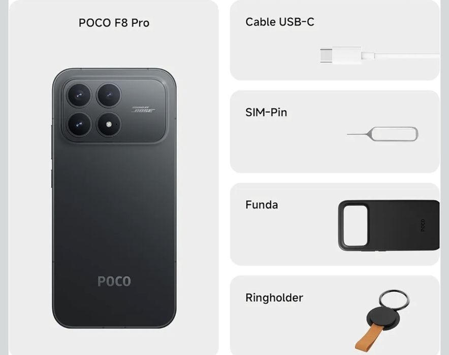 XIAOMI POCO F8 Pro  Novo na caixa SELADO