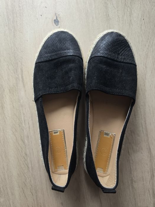 Espadryle 38 mokasyny