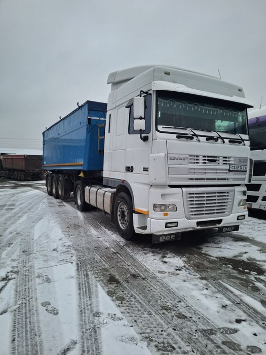 Daf xf 95, причіп шмітц