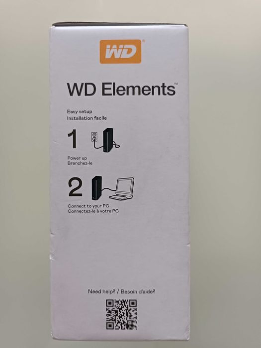 Disco externo WD Elements 12 Tb novo