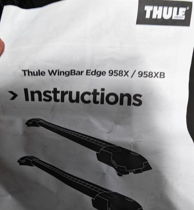 Suportes tejadilho SUV da Tulle modelo airwing novos