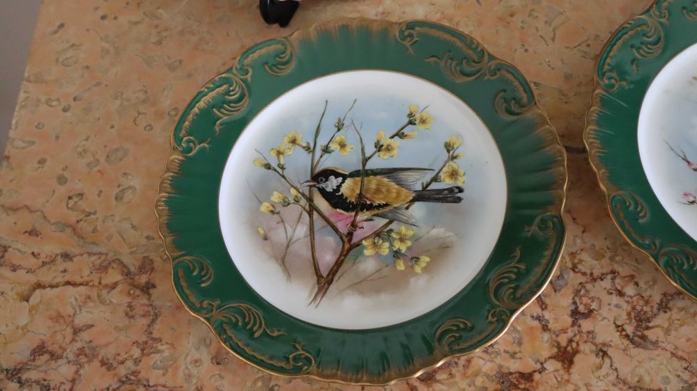 Conjunto de seis pratos da Vista Alegre " Mousinho"